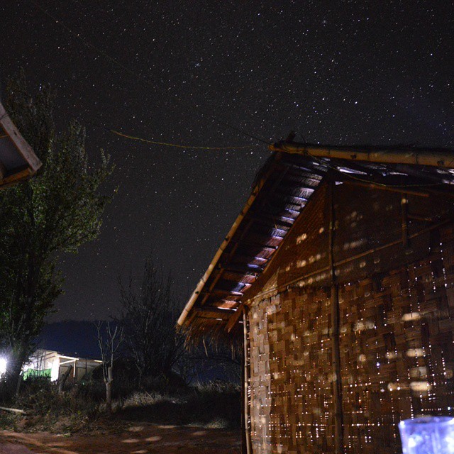 Esta es quizas la mejor foto  de #myanmar. El #cielo  en #kalaw #lagoinle #largaexposicion #sky #estrellas #cielo #amazing #nature #space #universe #universo
