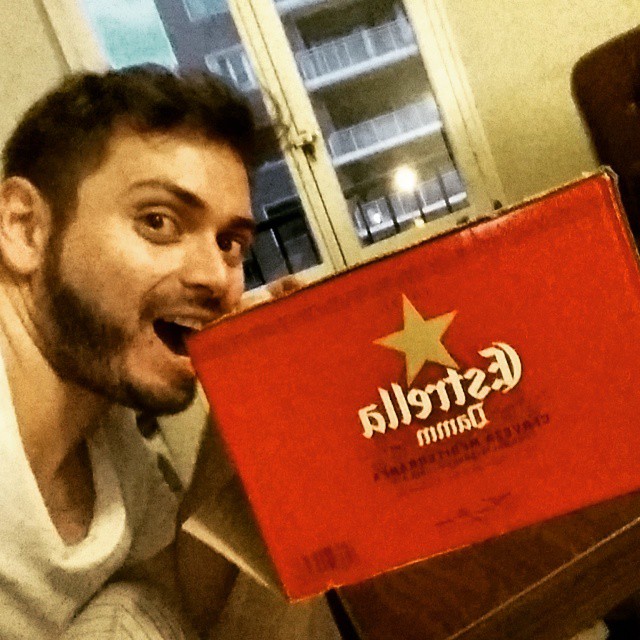 Mas vale tarde que nunca. 24 gracias @EstrellaDammEs #beer #cerveza #birratour #alcohol #estrelladamm